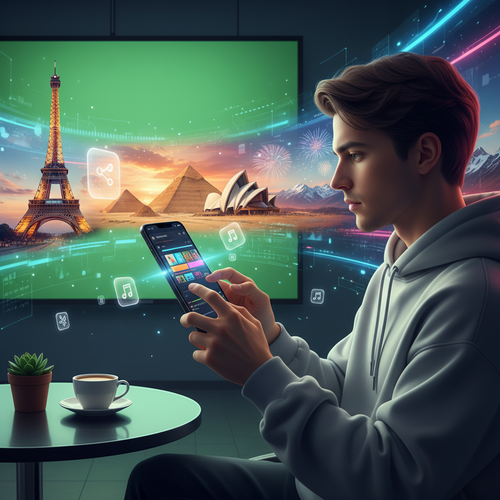 Jelajahi Dunia Virtual: Aplikasi Green Screen Revolusioner untuk Konten Travel Unik